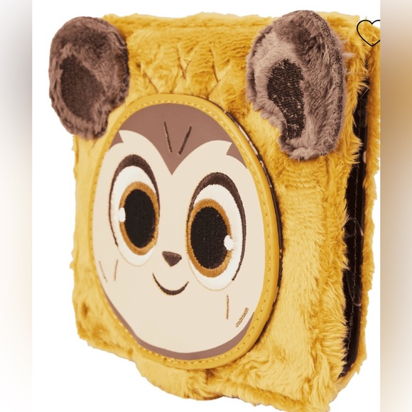 NWT Loungefly Star Wars plush Wicket bi-fold wallet - Picture 3 of 12